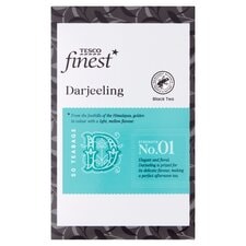 Tesco Finest Darjeeling 50 Tea Bags 125G