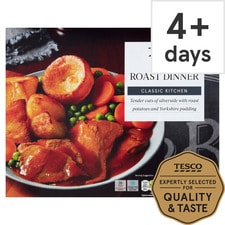 Tesco Roast Beef Dinner 400G