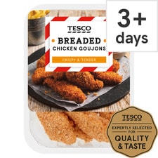 Tesco Breaded Chicken Goujons 270G