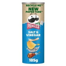 Pringles Salt & Vinegar Sharing Crisps 185g