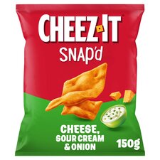 Cheez-It Cheese Sour Cream & Onion 150g