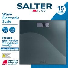 Salter Black Two Tone Electronic Scale