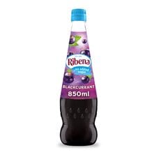 Ribena No Added Sugar Blackcurrant 850Ml