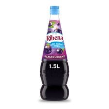 Ribena No Added Sugar Concentrated Blackcurrant 1.5L