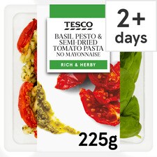 Tesco Pesto Pasta With Semi Dried Tomatoes 225G