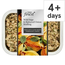 Tesco Finest Wild Sage & Buttered Onion Stuffing 225G