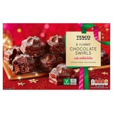 Tesco Chocolate Swirl Bites 8 Pack