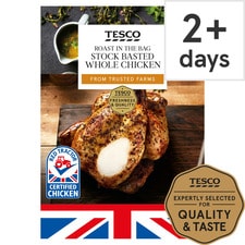 Tesco Roast In Bag Ready Basted Whole Chicken 1.5Kg