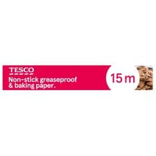 Tesco Non Stick Baking Paper 370Mm X 15M