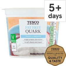 Tesco Quark Fat Free Soft Cheese 250G