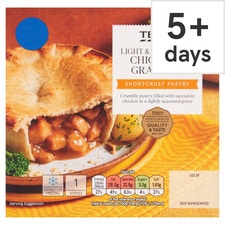 Tesco Chicken & Gravy Shortcrust Pie 200G