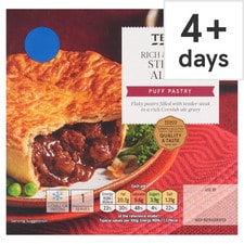 Tesco Steak & Ale Puff Pie 200G