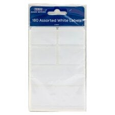 Tesco Assorted White Labels