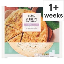 Tesco Garlic Flatbread 255G