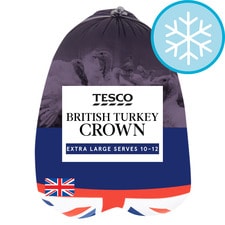 Tesco Frozen Turkey Crown Extra Large 2.9Kg - 3.5Kg