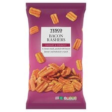 Tesco Bacon Rashers Crisps 300G