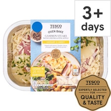 Tesco Gammon Steak With Cheese & Pineapple 345G