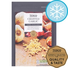 Tesco Chopped Garlic 100G