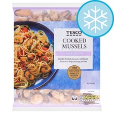 Tesco Cooked Mussels 400G