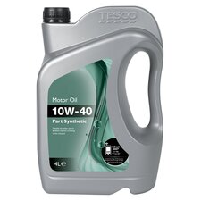 Tesco 10W40 Part Synthetic Oil 4L