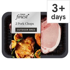 Tesco Finest Pork Chops 500G