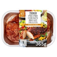 Tesco Piri Piri Chicken Breast Fillets 365G