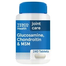 Tesco Health Joint Care Tablets with Glucosamine, Chondroitin & MSM - 240s