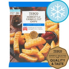 Tesco Homestyle Crinkle Cut Chips 950G