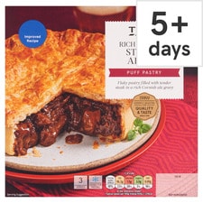 Tesco Steak & Ale Puff Pastry Pie 500G