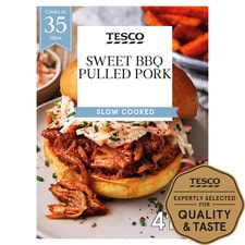 Tesco Sweet Bbq Pulled Pork 410G