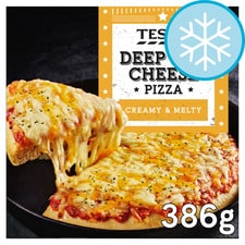 Tesco Deep Pan Cheese Pizza 386G