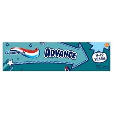 Aquafresh Kids Toothpaste Advance 9-12 Years 75ml