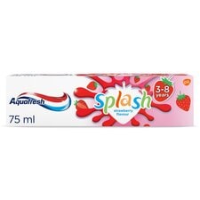 Aquafresh 3-8Yrs Strawberry & Mint Toothpaste 75Ml