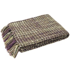 Riva Home Baoli Throw - Plum - 140x180cm