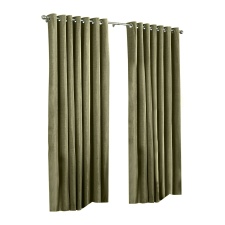 Riva Home Wellesley Ringtop Curtains - Mocha - 90x90 (229x229cm)