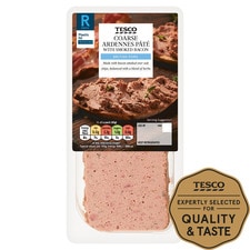 Tesco Ardennes Smoked Bacon Pate 200G