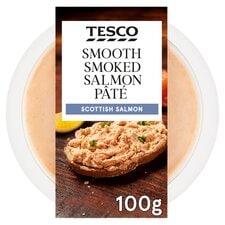 Tesco Smooth Smoked Scottish Salmon Pate 100G