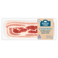 Woodside Farms Streaky Bacon 275G