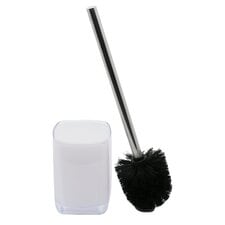 Tesco Cube Toilet Brush And Holder White