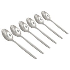 Argon Tableware Economy Stainless Steel Teaspoons - 13.5cm - Pack of 6