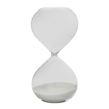 Nicola Spring Glass Kitchen Sand Timer - 15 Minutes - Clear