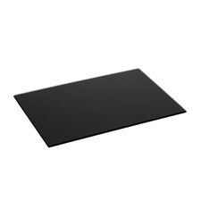 Harbour Housewares Glass Kitchen Chopping Board - 30 x 20cm - Black