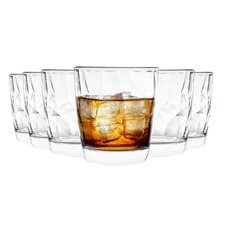 Bormioli Rocco Diamond Water Glasses - 300ml - Clear - Pack of 6