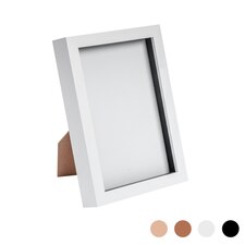 Nicola Spring 3D Box Photo Frame - A5 (6 x 8") - White