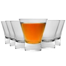 Bormioli Rocco Ypsilon Double Whisky Glasses - 340ml - Pack of 6