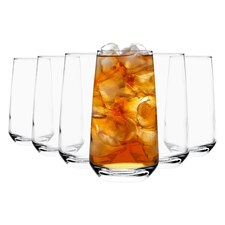 Argon Tableware Tallo Highball Glasses - 480ml - Clear - Pack of 6