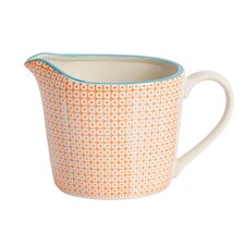 Nicola Spring Hand-Printed Measuring Jug - 1 Litre - Orange