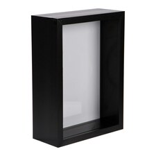 Nicola Spring 3D Deep Box Photo Frame - 5'' x 7'' - Black