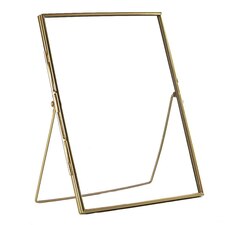 Nicola Spring Standing Metal Photo Frame - 8'' x 10'' - Rose Gold