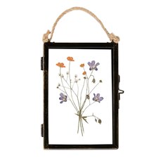 Nicola Spring Hanging Metal Photo Frame - 4" x 6" - Black